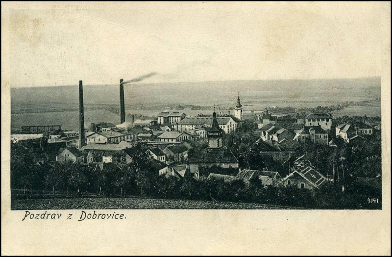 Dobrovice 1908